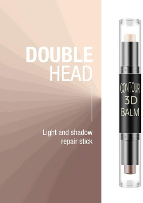 JANOST Best 2in1 High-light Shadow Concealer Pen Waterproof And Sweatproof Concealer(Beige, 8 g)