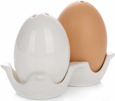 sanharshu Salt & Pepper Set Ceramic(2 Piece)
