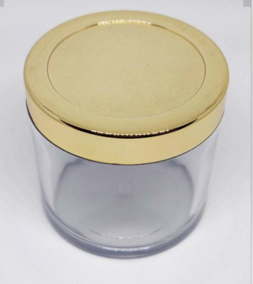 JARBAZAAR Plastic Utility Container  - 100 ml(Pack of 6, Clear)