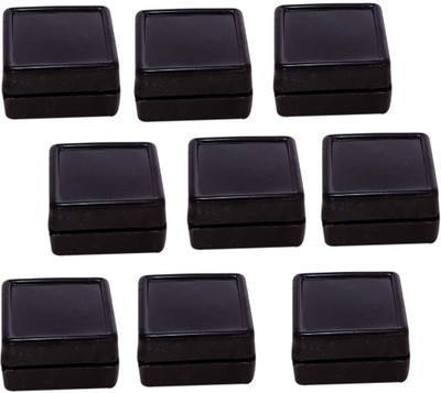 Sahiba Gems Plastic, Glass Utility Container  - 15 ml(Pack of 9, Black)