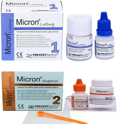 Prevest Micron Translucent Fine Particle Glass 1 and 2 Dental Elevator