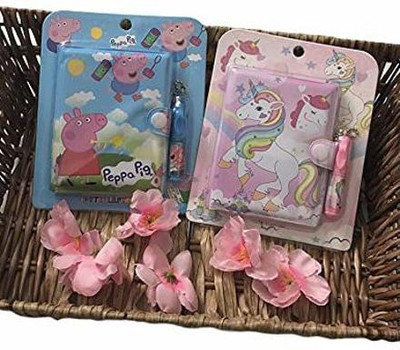 Le Delite Lock Diary Regular Diary Ruled 100 Pages(Multicolor, Pack of 2)