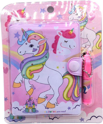 govindsonsstore Gift Set Mini Diary Rulled 50 Pages(Pink, Blue)