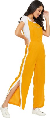 PANIT Women Yellow Dungaree