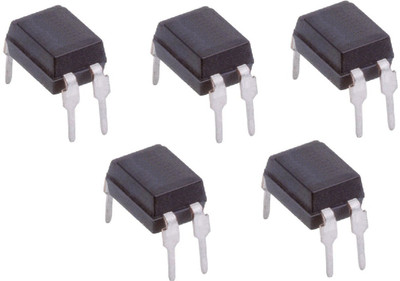 Technical hut 5 Pieces PC 817 Optocoupler IC Electronic Components Electronic Hobby Kit