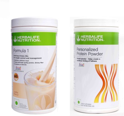 HERBALIFE Formula 1 Shake Mix Vanilla With Protein 400 gm For Weight Loss And Management Energy Drink(900 g, Vanilla, Unflavored Flavored)