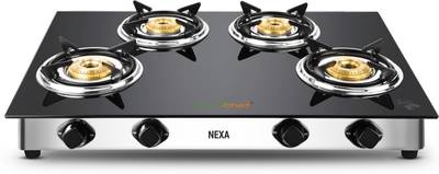 Greenchef Nexa Glass Manual Gas Stove