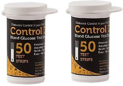 Control D 100 Glucometer Strips Only, No Glucometer Lancets(0)