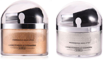 THTC MATTE FINISH WATER PROOF & LONG LASTING HIGHLIGHTER Highlighter(SILVER, GOLD)