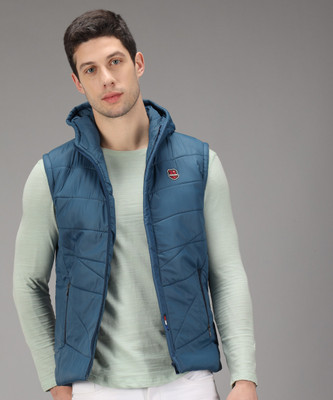 HEMLOCK Sleeveless Solid Men Jacket