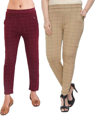 Cloud Star Multicolor Jegging(Checkered)