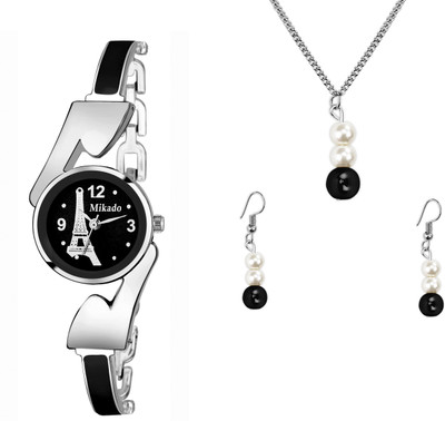 MIKADO Alloy Black Jewellery Set(Pack of 1)