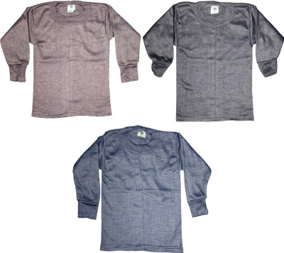 ATXP Top For Boys & Girls(Multicolor, Pack of 3)