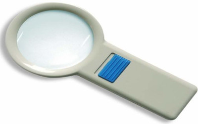 JGG Jain Gift Gallery Magnifying Glasses for Reading 3X 6X 5X Jewelry Reading Magnifying Glasse(White)