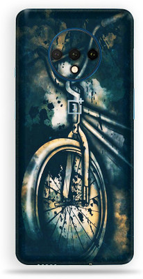 Jeeva Creation Oneplus 7t, oneplus 7t Mobile Skin(Ultra Cycle Skin With High Matte Finish.)