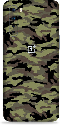 Jeeva Creation Oneplus Nord, oneplus nord Mobile Skin(Ultra Camo Military Green Skin With High Matte Finish.)
