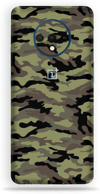 Jeeva Creation Oneplus 7t, oneplus 7t Mobile Skin(Ultra Camo Military Green Skin With High Matte Finish.)