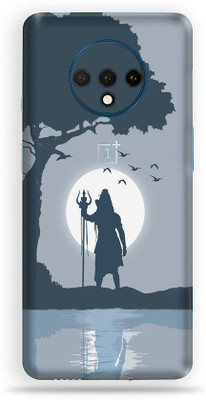 Jeeva Creation Oneplus 7t, oneplus 7t Mobile Skin(Ultra Lord Shiva Skin With High Matte Finish.)