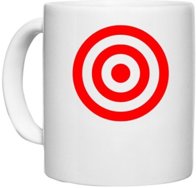 UDNAG White Ceramic Coffee / Tea 'Couples' Perfect for Gifting [330ml] Ceramic Coffee Mug(330 ml)