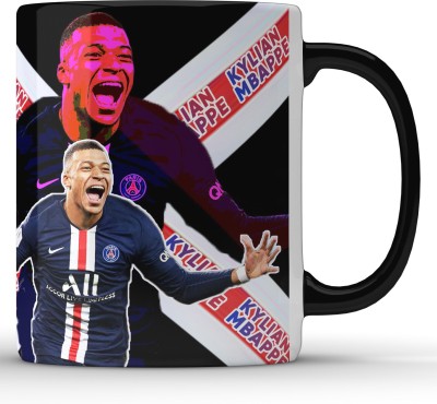 Unbounded Company Mbappe Black Edition Ceramic Coffee Mug(325 ml)