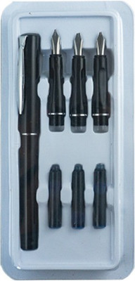 CHROME Pen Set Calligraphy(Ink Color - Blue)