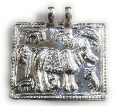 Shree Jewellers shree jewellers Pure Sterling Silver AHOI Ashtami AHOI MATA Pendant [Locket] 1pcs Silver Silver Pendant