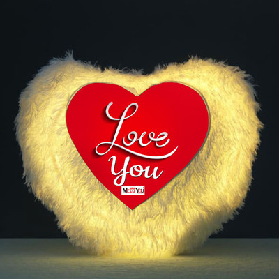 ME&YOU Microfibre Cushion Pack of 1 Quotes(Multicolor)
