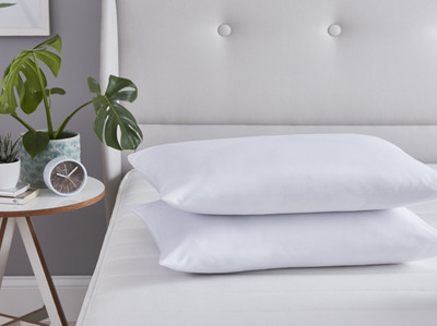 Navi collection Microfibre Abstract Sleeping Pillow Pack of 2(White)