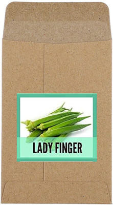 CYBEXIS Hybrid Lady finger,Okra,Bhendi Seeds400 Seeds Seed(400 per packet)