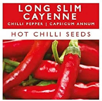 CYBEXIS Organic Chilli Cayenne Seeds1200 Seeds Seed(1200 per packet)