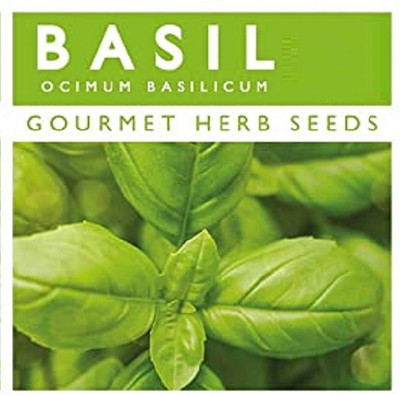 CYBEXIS Organic Basil Seeds4000 Seeds Seed(4000 per packet)