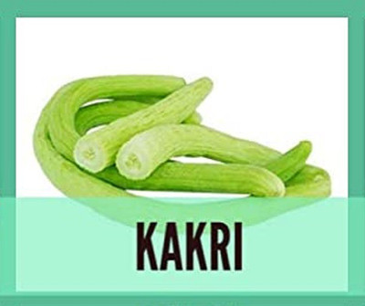 CYBEXIS Organic Kakri/Long Melon Seeds2000 Seeds Seed(2000 per packet)