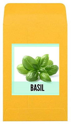 CYBEXIS Guarenteed Germination Sweet Basil Seeds2000 Seeds Seed(2000 per packet)