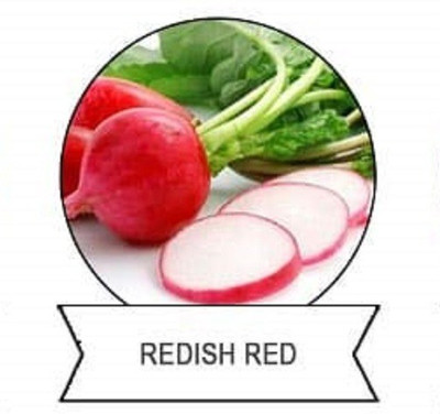 CYBEXIS F1 Hybrid Redish Red Seeds2000 Seeds Seed(2000 per packet)