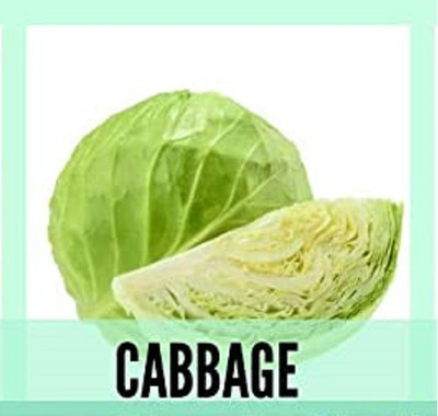 CYBEXIS Organic Cabbage Seeds2000 Seeds Seed(2000 per packet)