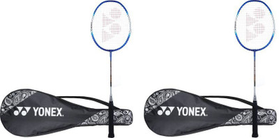 YONEX ZR 100 Light Blue Strung Badminton Racquet(Pack of: 2, 95 g)