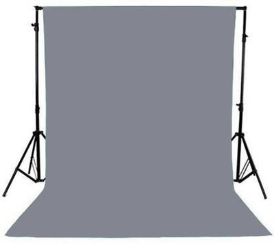Cam cart 6x9Ft GreyPolyster Lekera Photo Backdrop for Photoshoot Background for Photography Screen Video Recording Picture Background Reflector ( Stand Not Included ) Reflector