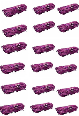 Business Squad 300 LEDs 8 m Purple Steady String Rice Lights(Pack of 18)