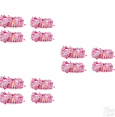 Local Charm 300 LEDs 8 m Pink Steady String Rice Lights(Pack of 12)