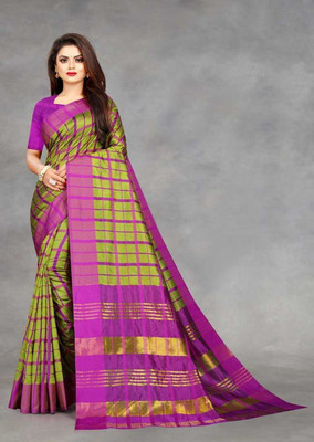 Divastri Printed Bollywood Art Silk Saree(Light Green)