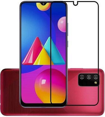 kentop Edge To Edge Tempered Glass for Realme C21Y(Pack of 1)