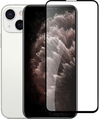 SAISWAR Edge To Edge Tempered Glass for Apple Iphone 13 Mini(Pack of 1)