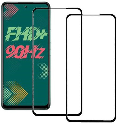 ECMERED Edge To Edge Tempered Glass for Infinix Zero 5G(Pack of 2)