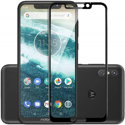 SNMART Edge To Edge Tempered Glass for Motorola Moto One Power(Pack of 1)