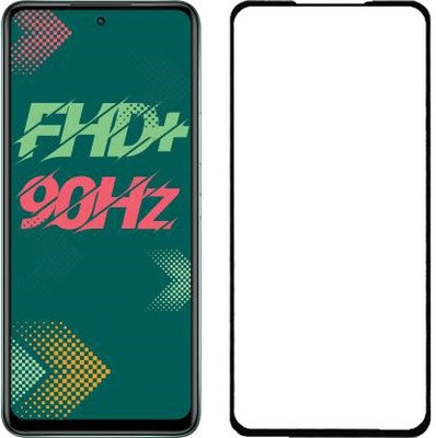 AARERED Edge To Edge Tempered Glass for Infinix Hot 11S(Pack of 1)