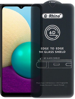 Mersal Edge To Edge Tempered Glass for Samsung Galaxy A02(Premium G-Rhino 6D Sensitive Touching Edge to Edge Tempered Glass With Camera Open Cut) Full Glue Branded Glass(Pack of 1) Mersal Edge To Edge Tempered Glass for Samsung Galaxy A02(Premium G-Rhino 6D Sensitive Touching Edge to Edge Tempered Glass With Camera Open Cut) Full Glue Branded Glass(Pack of 1)