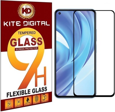 KITE DIGITAL Edge To Edge Tempered Glass for Xiaomi Redmi Mi 11 Lite(Pack of 1)