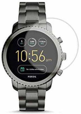 WOID Edge To Edge Tempered Glass for Fossil Explorist H R 44 MM(Pack of 1)