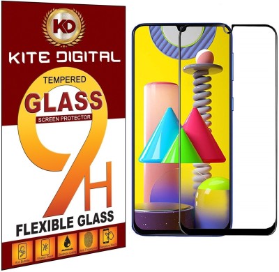 KITE DIGITAL Edge To Edge Tempered Glass for Samsung Galaxy M30 / M30S / M31 / M31 Prime / M50 / M50S(Pack of 1)