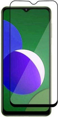 kentop Edge To Edge Tempered Glass for Realme C21Y(Pack of 1)